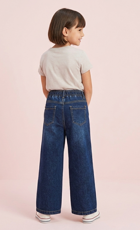 BK- Girls Jeans | New Galaxy Garments Girls Stretchable Pants | Smart Fit & Modern Style