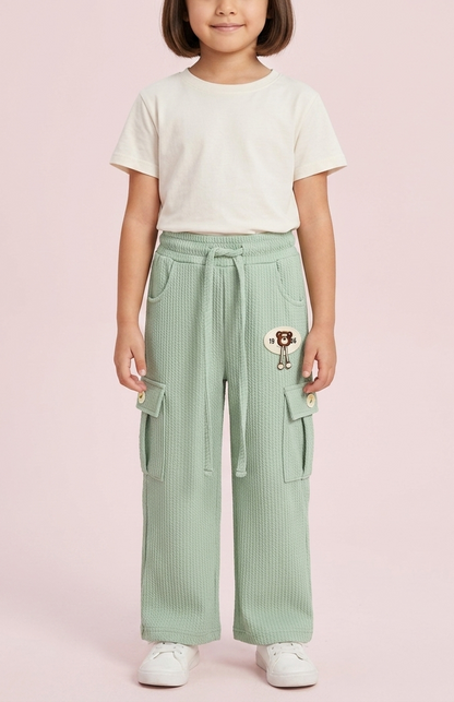 Zeel Fashion | New Galaxy Garments Girls Stretchable Pants | Smart Fit & Modern Style |