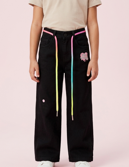 Denim Day | New Galaxy Garments Girls Stretchable Pants | Smart Fit & Modern Style |