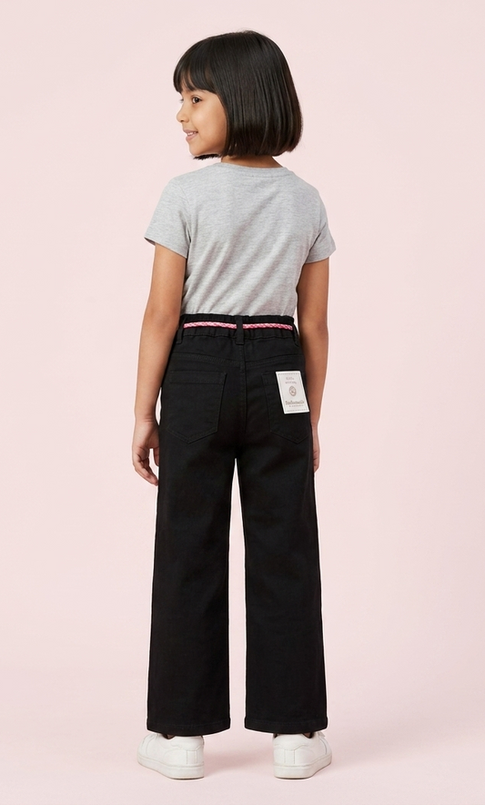 Denim Day | New Galaxy Garments Girls Stretchable Pants | Smart Fit & Modern Style |