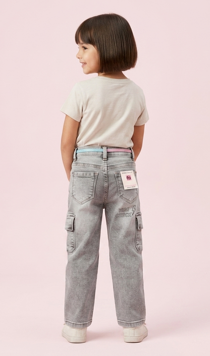 Fashion Air's Authentic Brand | New Galaxy Garments Girls Stretchable Pants | Smart Fit & Modern Style