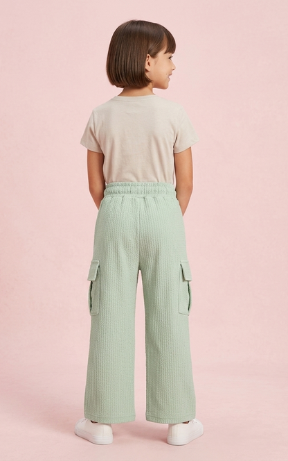 Zeel Fashion | New Galaxy Garments Girls Stretchable Pants | Smart Fit & Modern Style |