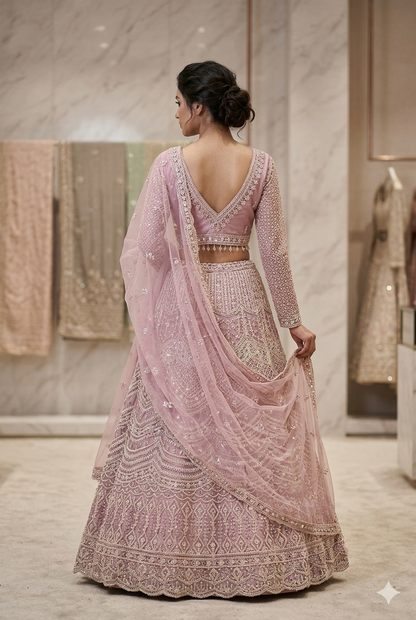 Women Lehenga Choli with Heavy Handwork | Ladies Wear