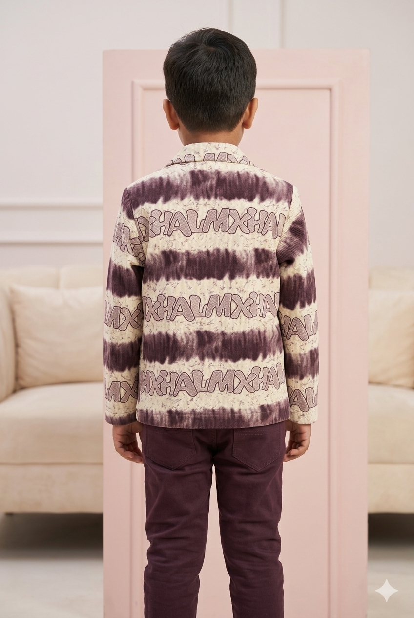 Kids Stylish Color Baba Suit Set