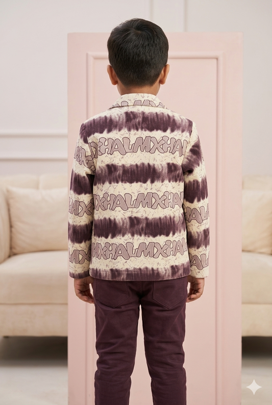 Kids Stylish Color Baba Suit Set