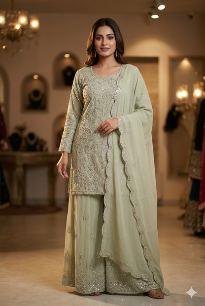 Designer Sharara Set | Ladies Wear