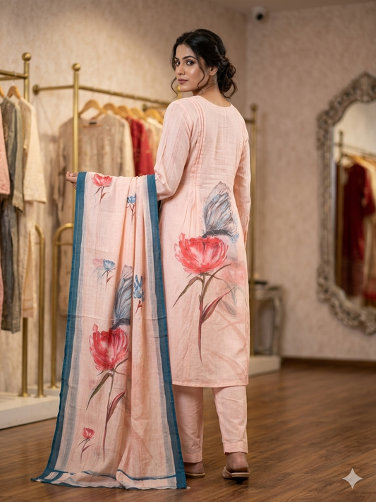 Cotton Kurti Set