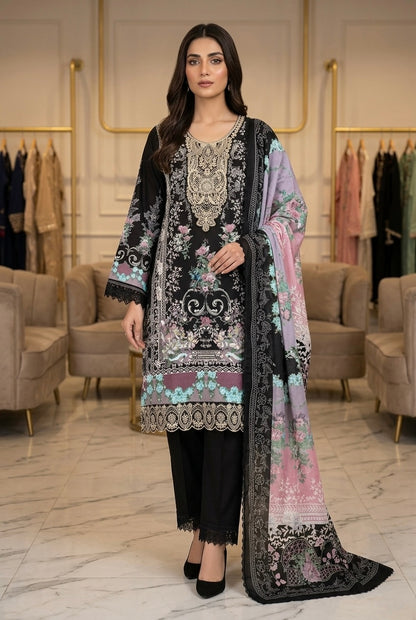 Printed Cotton Pakistani Kurti Set with Dupatta