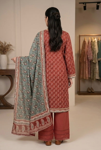 Printed Cotton Pakistani Kurti Set with Dupatta