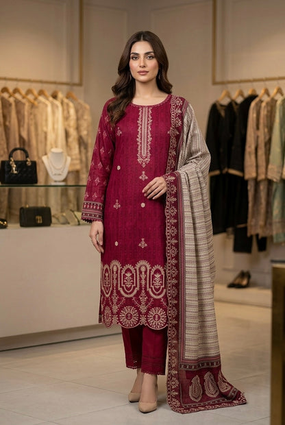 Printed Cotton Pakistani Kurti Set with Dupatta