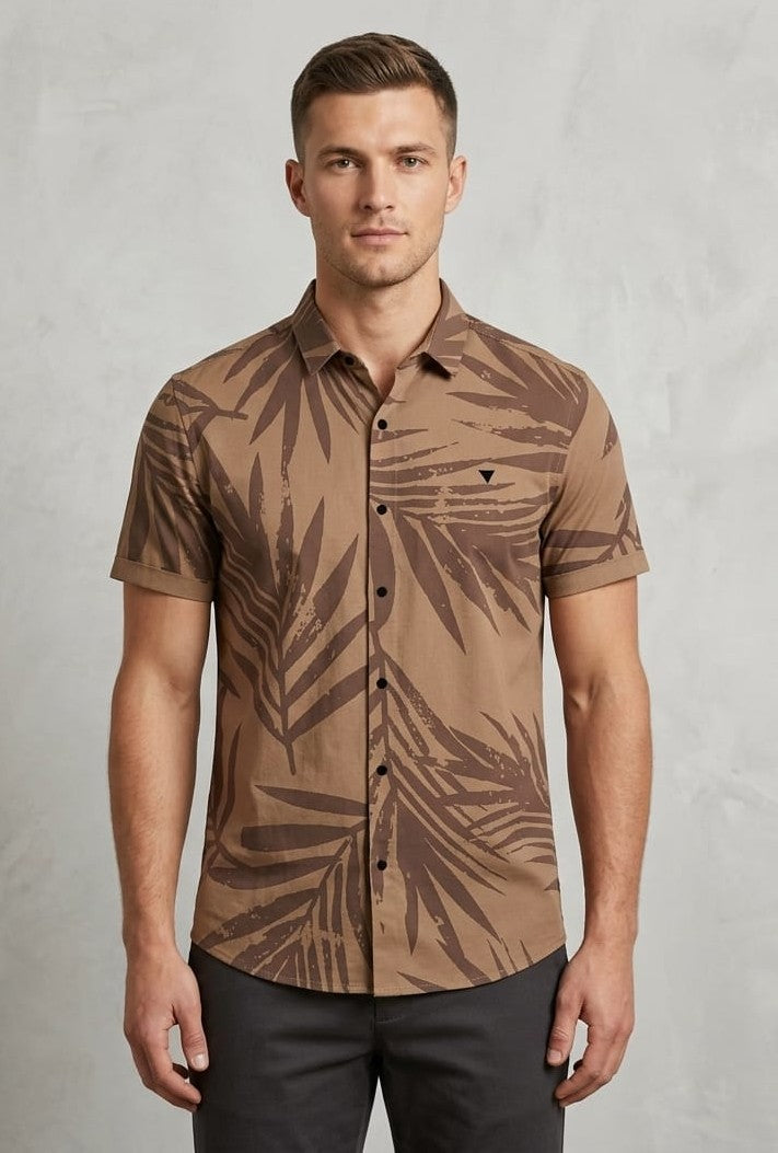 Profy all seasons fashion Solid Casual T-Shirt | Checked Cotton Shirt | Men's Smart & Stylish Look